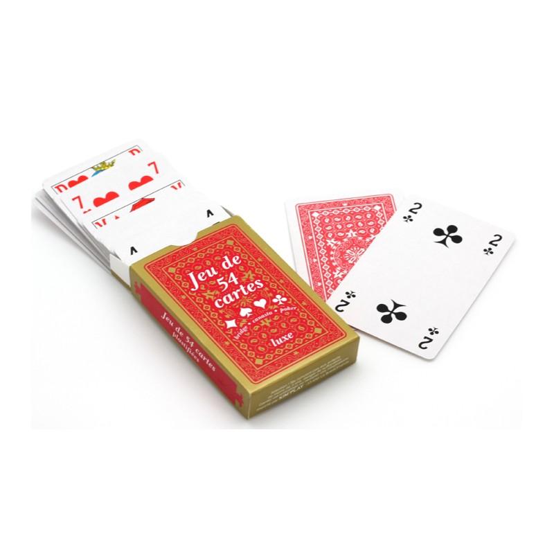 Jeu 54 cartes francaises classiques